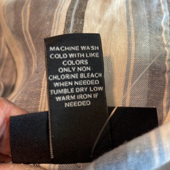 Nwot Flutter Cap-Sleeve Linen Blend Jumpsuit - Picture 8 of 8